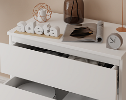 Изображение товара Комод Мальм 17 white ИКЕА (IKEA) на сайте adeta.ru