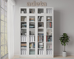 Изображение товара Книжный шкаф Билли 395 white ИКЕА (IKEA) на сайте adeta.ru