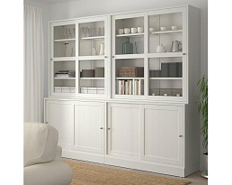 Изображение товара Книжный шкаф Хавста 15 white ИКЕА (IKEA) на сайте adeta.ru