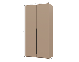 Изображение товара Распашной шкаф Пакс Альхейм 12 brown (black) ИКЕА (IKEA) на сайте adeta.ru