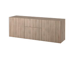 Изображение товара Комод Беста 117 dark beige ИКЕА (IKEA) на сайте adeta.ru